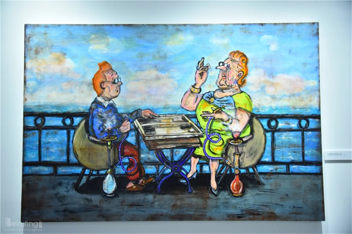Refresh by Samir Tamari at Maya Art Space